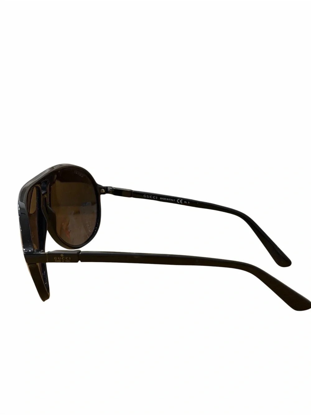 Gucci Black Aviator Sunglasses